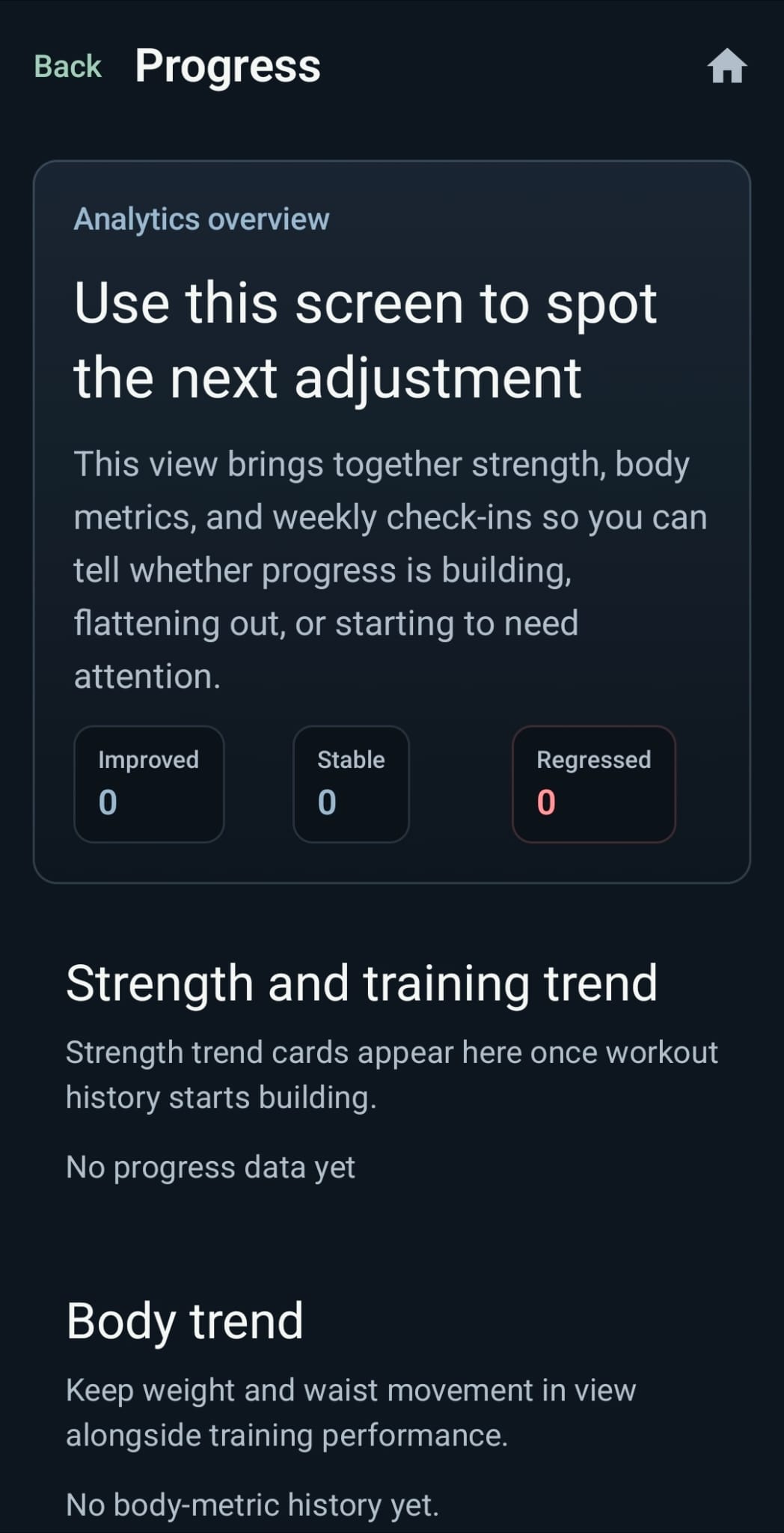 GainsAI app screenshot 3