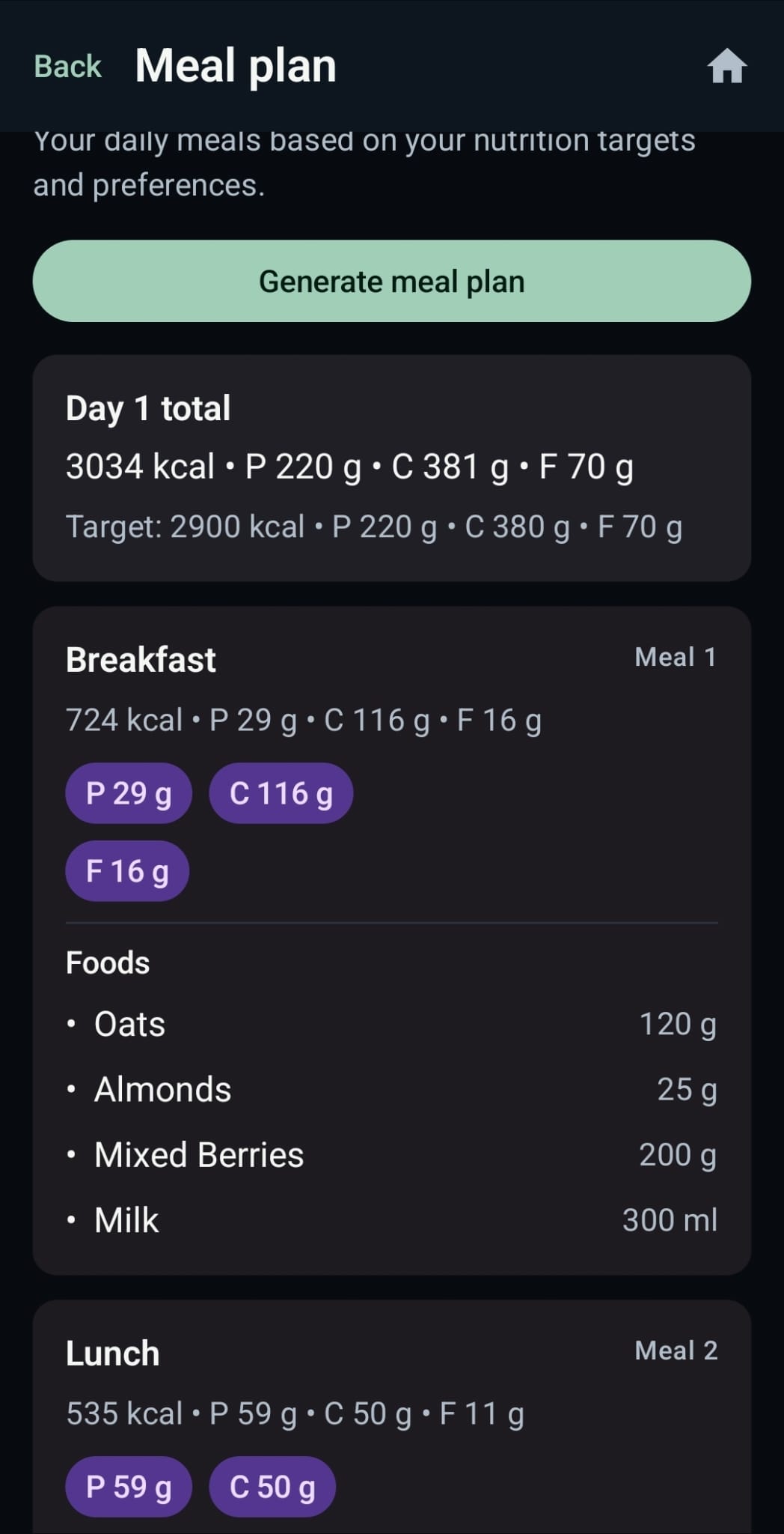 GainsAI app screenshot 5