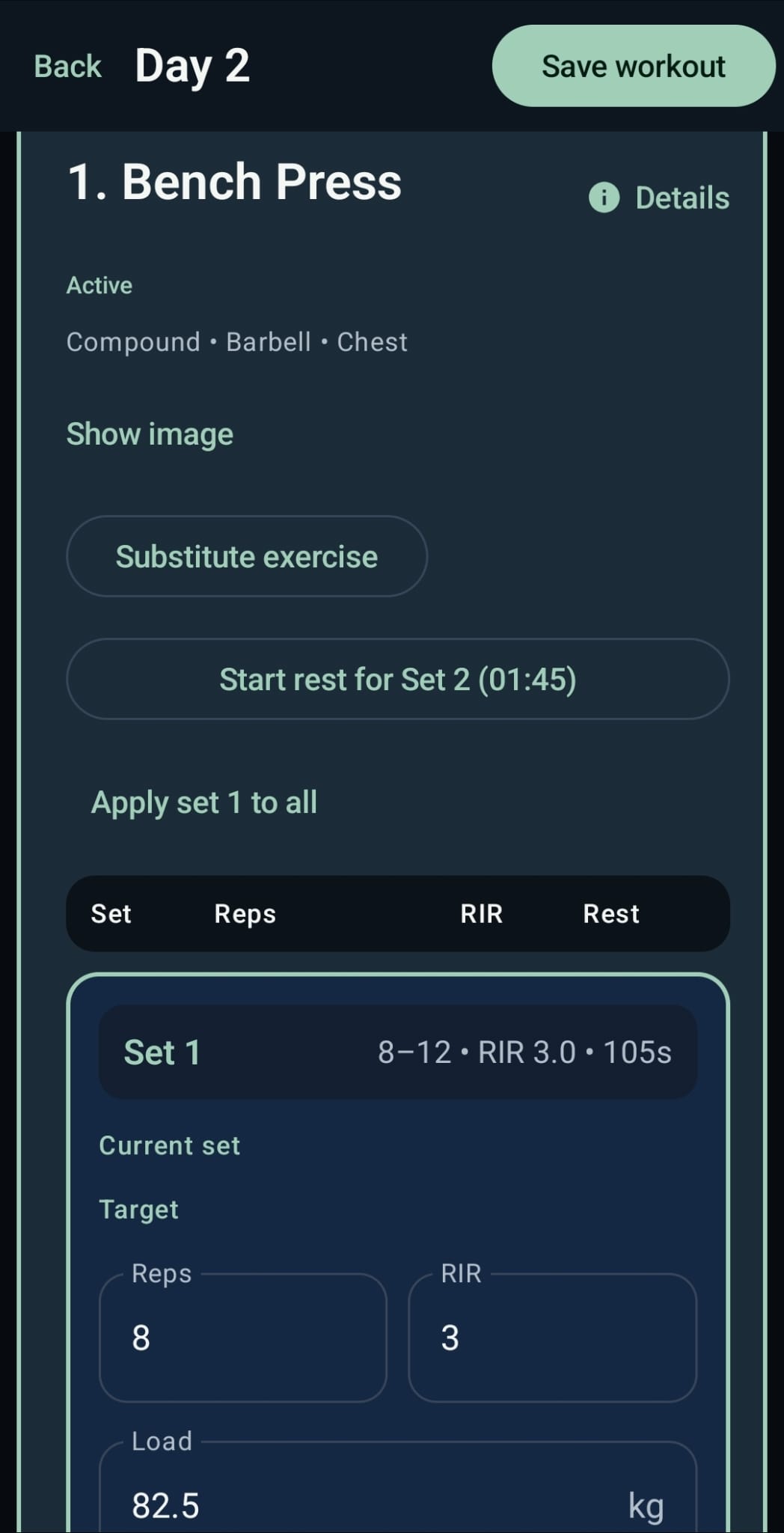 GainsAI app screenshot 8